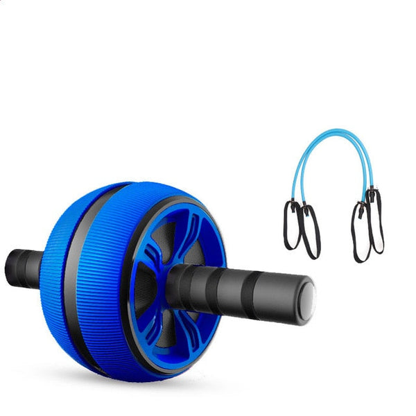 Silent TPR Ab Wheel Roller Core Trainer Fitness Exercise Equipment