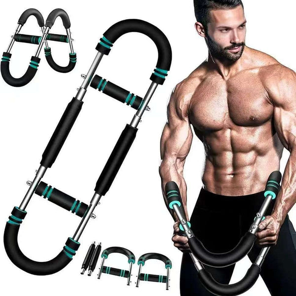 Adjustable Arm Strength Trainer U Shaped Chest Muscle Fitness Equipment