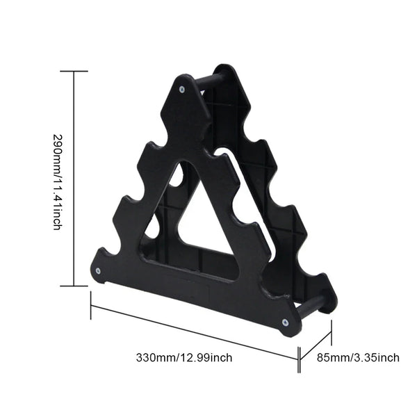 Practical Fitness Equipment Storage 6 Slot Dumbbell Rack
