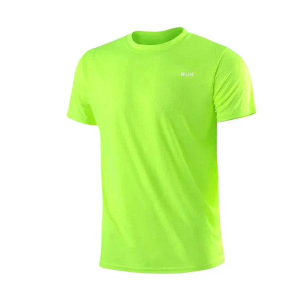 Mens Quick Dry Gym T Shirt Moisture Wicking Lightweight Training