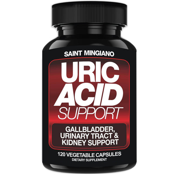Uric Acid Support Capsules Kidney Cleanse Detox Gallbladder Urinary Health