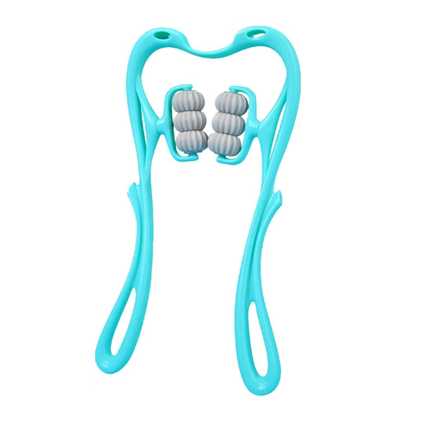 Neck Roller Massager 360 Rotating Trigger Point Portable Pain Relief
